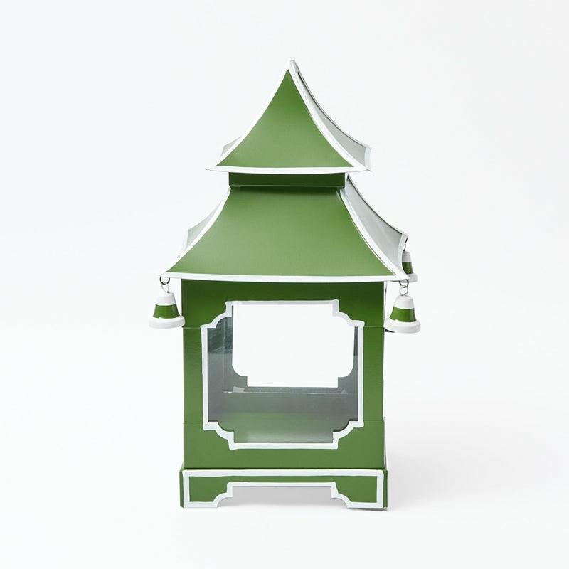 Apple Green Pagoda Lantern Home Decor