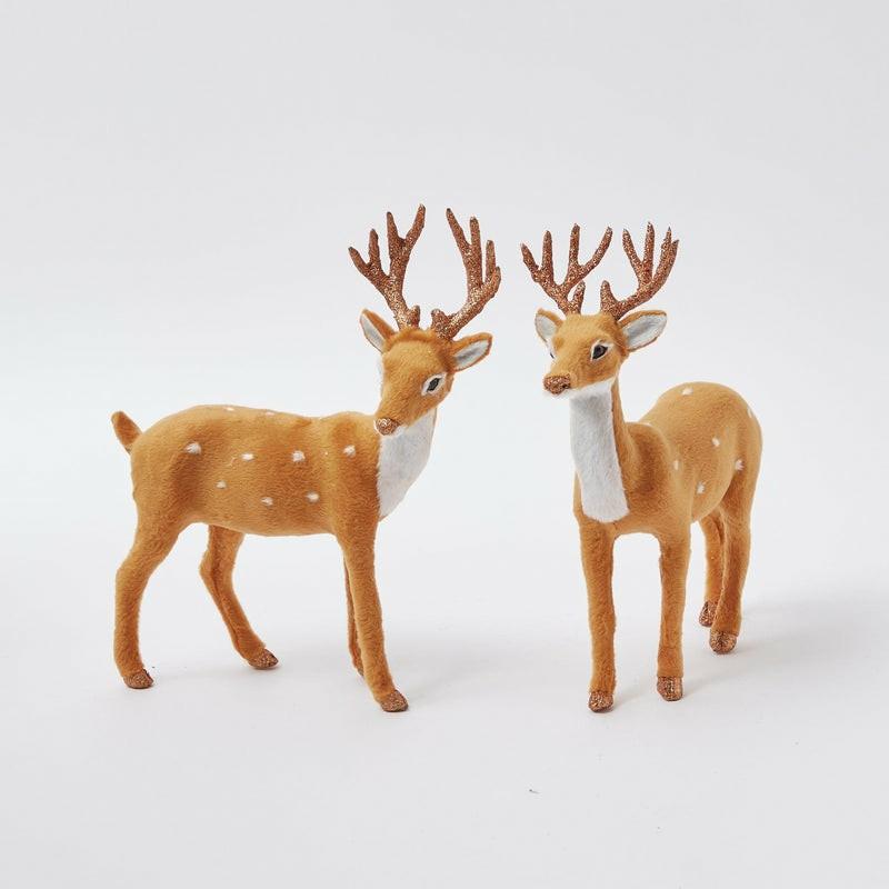 Bambi Reindeer (Pair) Christmas Decorations