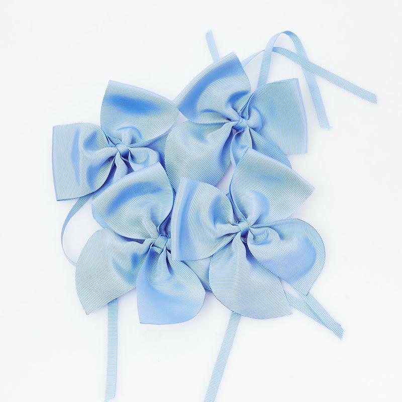 Blue Grosgrain Napkin Bows (Set Of 4) Napkin Rings & Bows