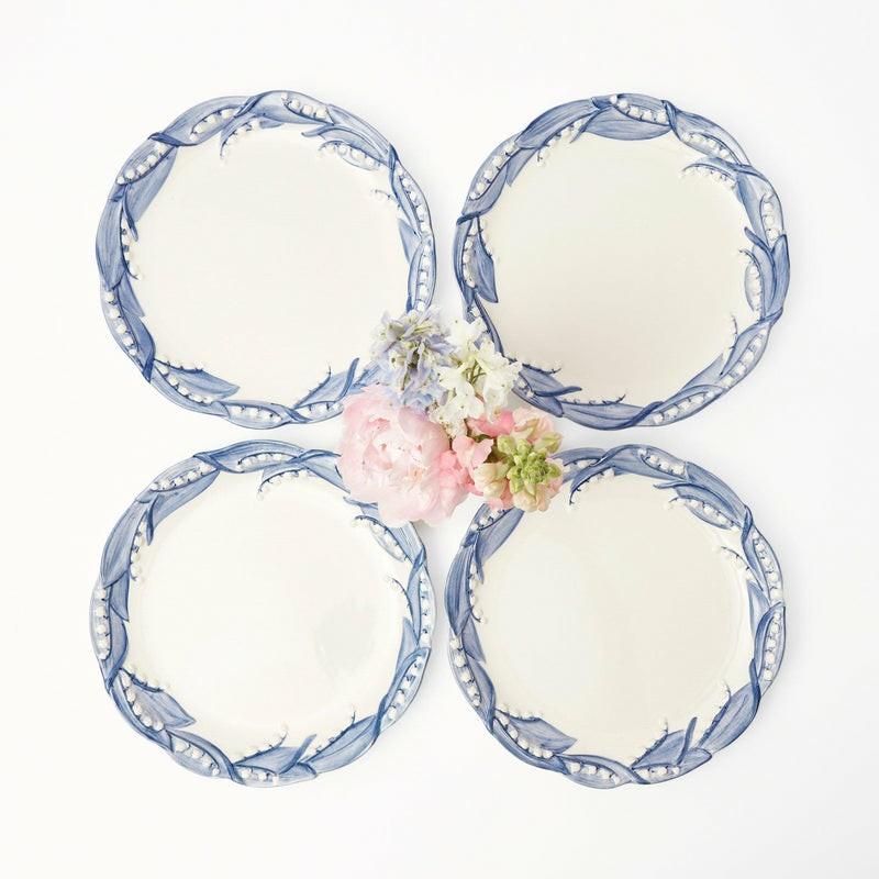 Blue Lily Of The Valley Dinner Plate Crockery