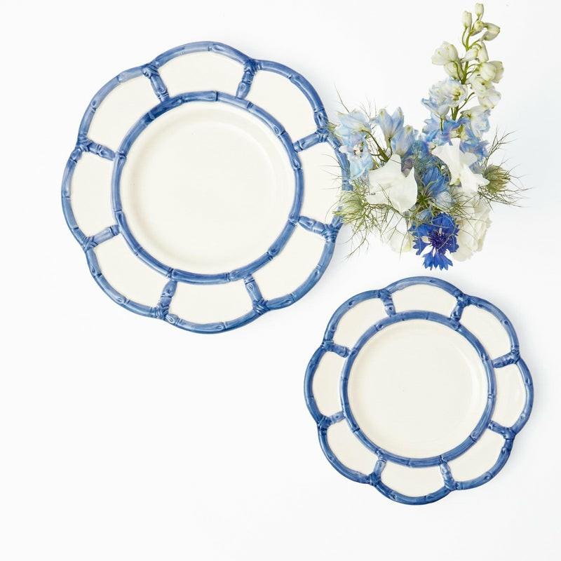 Blue Petal Bamboo Starter Plate Crockery