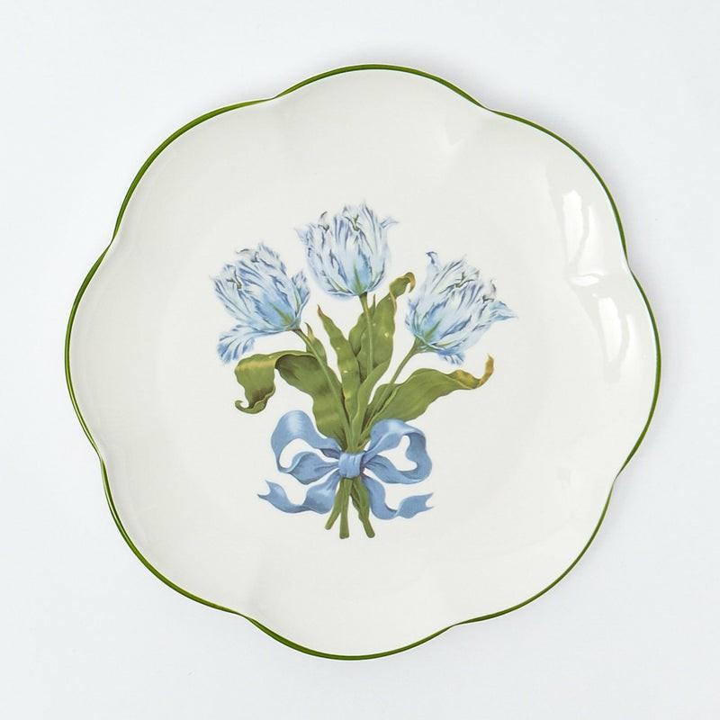 Blue Tulip Dinner Plate Crockery