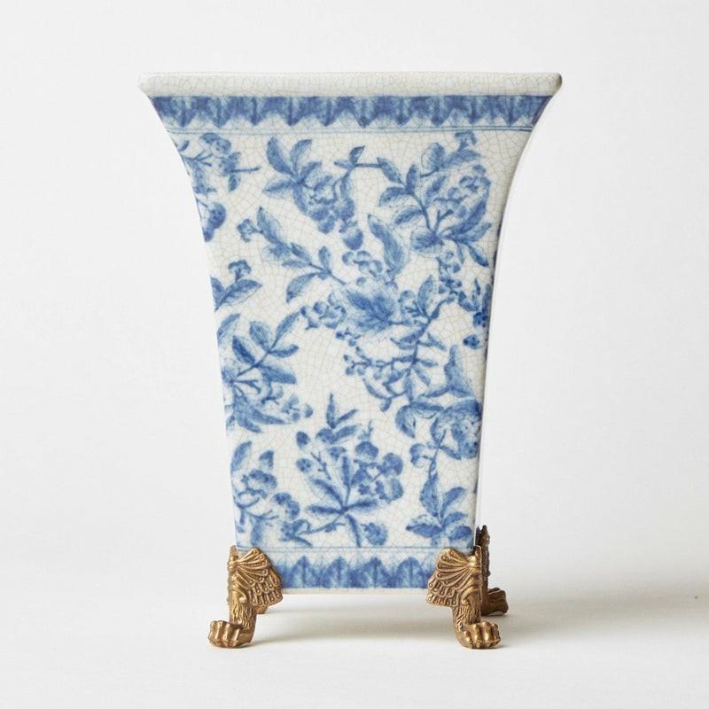 Blue & White Chinoiserie Planter Autumn Decorations