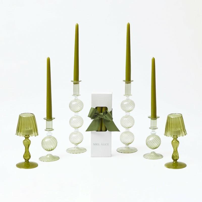 Camille Olive Candlescape (Apple Green) Candlescapes