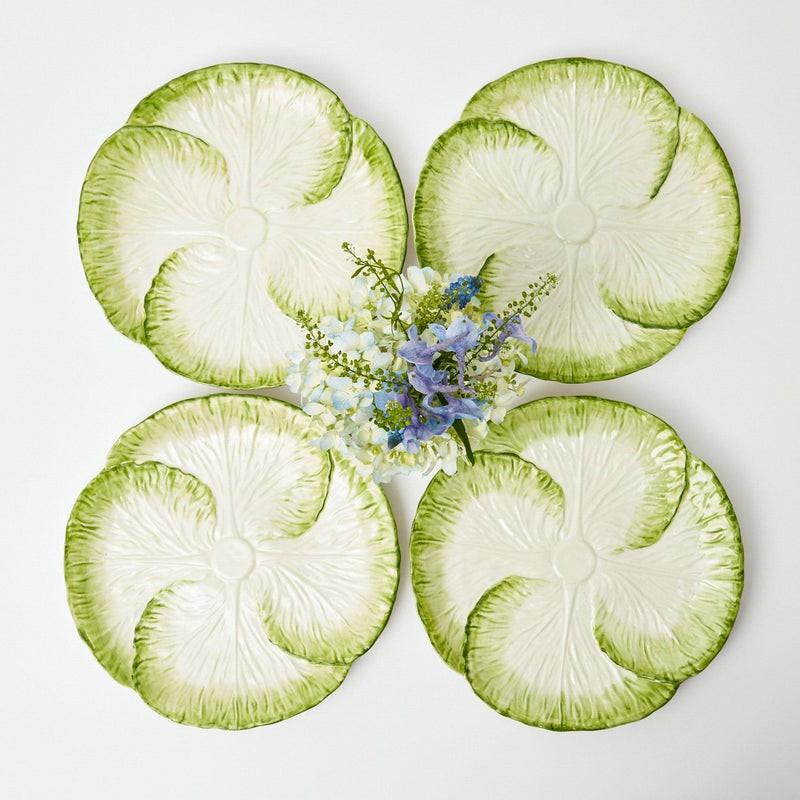 Capri Lettuce Dinner Plate (Set Of 4) Crockery