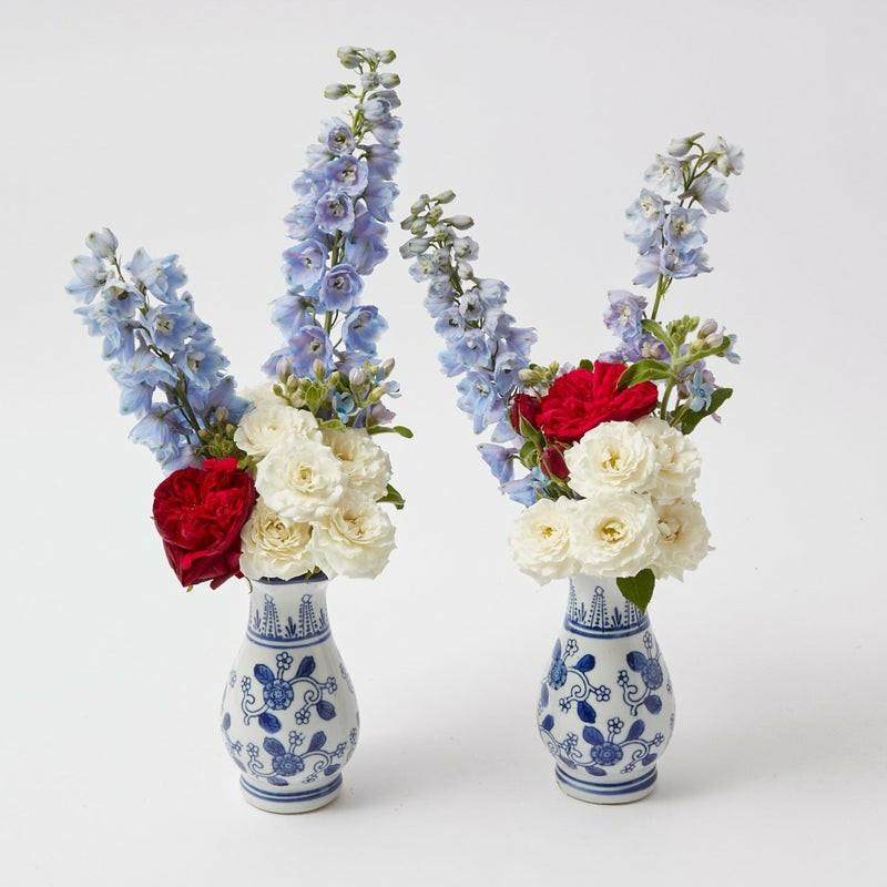 Chinoiserie Bud Vase (Pair) Glassware