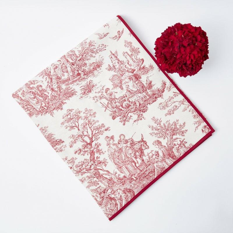 Claudette Toile Tablecloth Table Linen