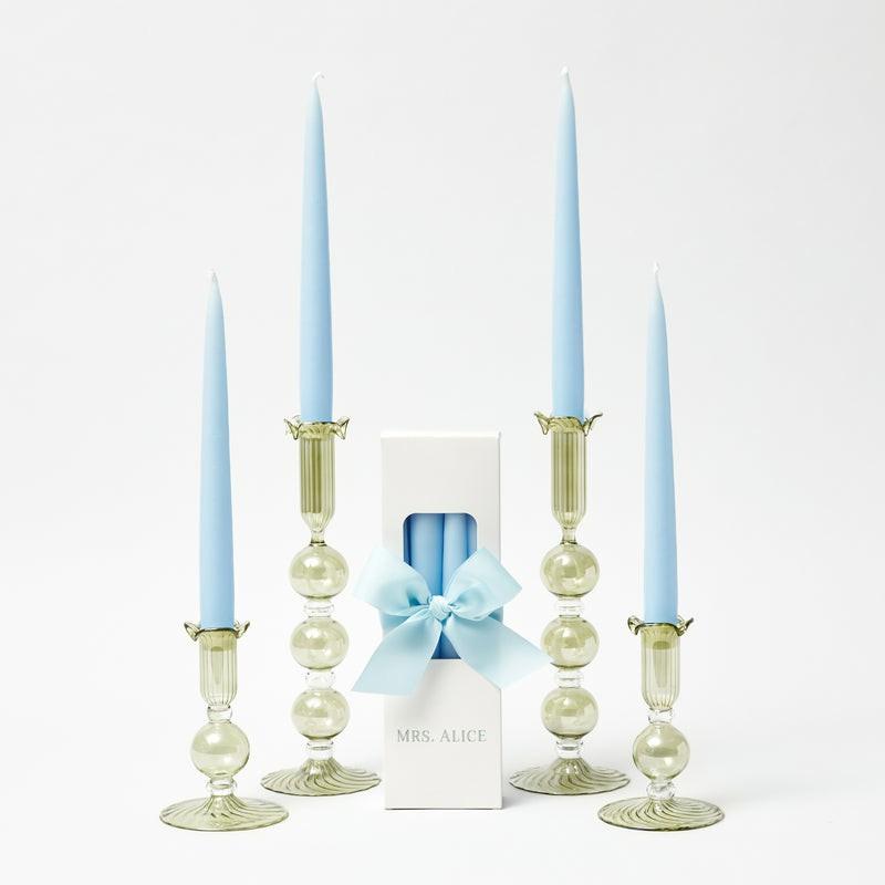 Eden Green Candle Set (Ice Blue) Candlescapes