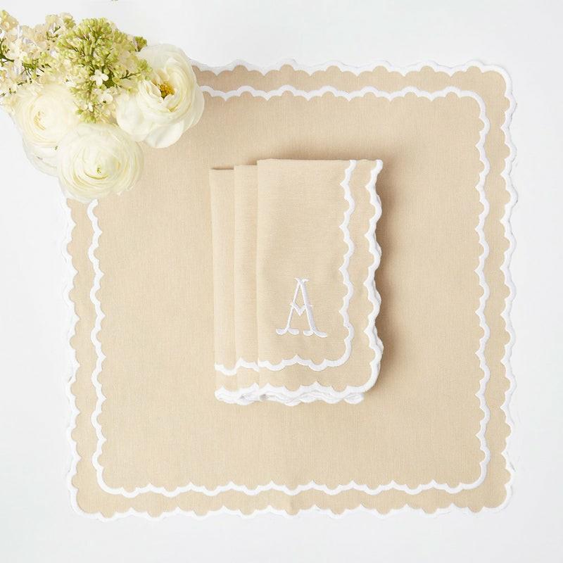 Mariana Duck Egg Placemats & Napkins (Set Of 4) Table Linen