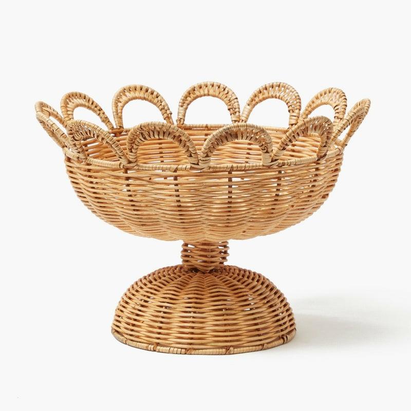 Elena Rattan Bowl Glassware