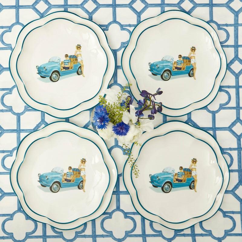 Fiat Jolly Dinner & Starter Plates (Set Of 8) Tableware