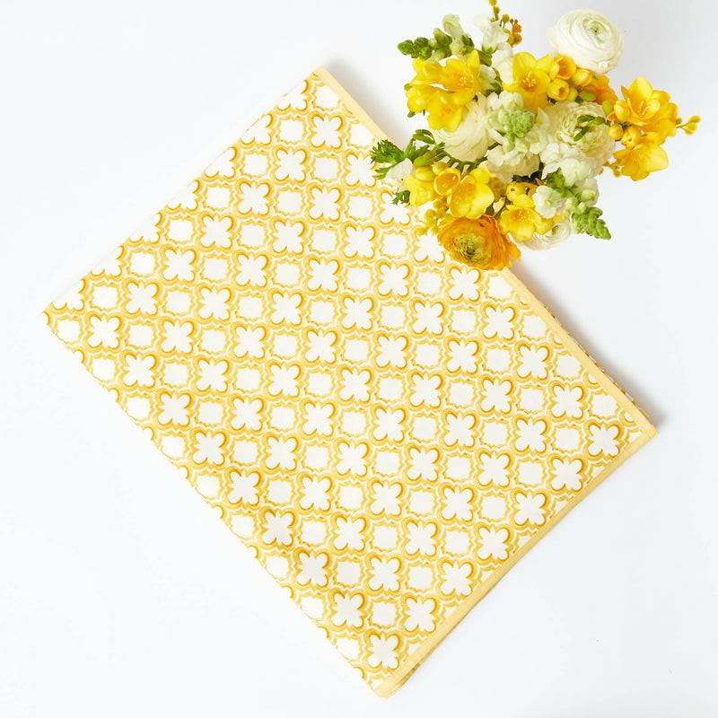 Fleur De Citron Tablecloth Table Linen