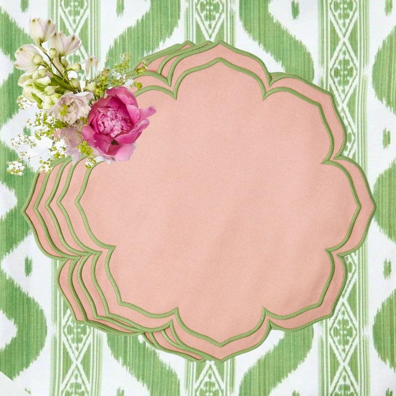 Fleur Pink Placemats (Set Of 4) Placemats