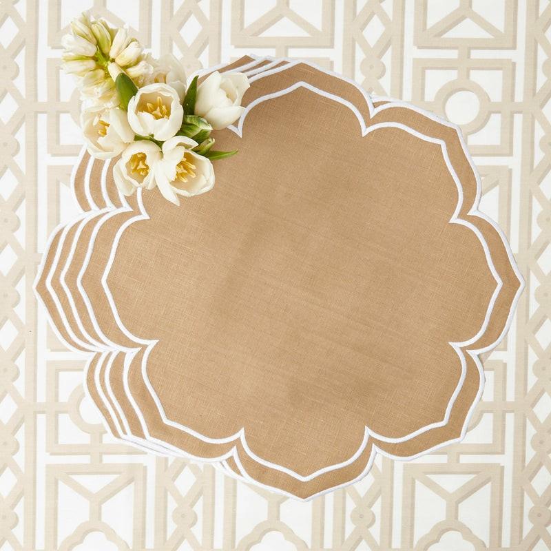 Fleur Sand Placemats (Set Of 4) Placemats