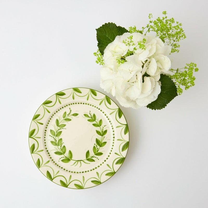 Green Garland Dinner Plate Crockery