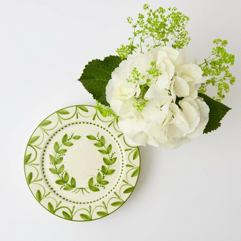 Green Garland Starter Plate Crockery