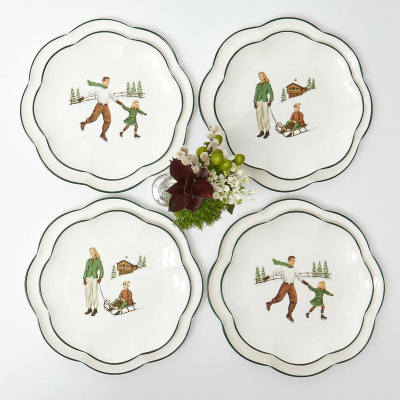 Hansel & Gretel Dinner & Starter Plates (Set Of 8) Crockery