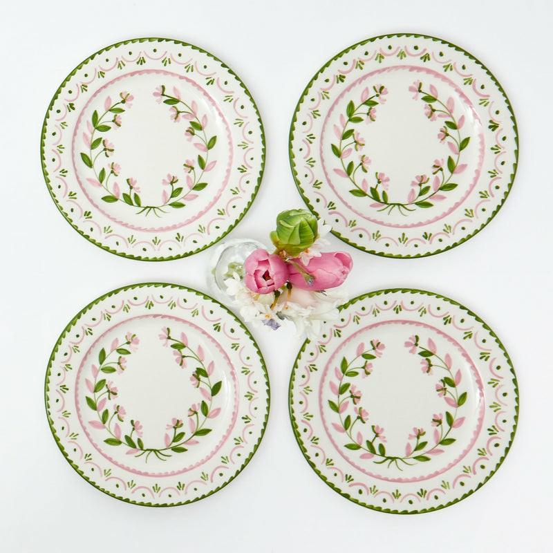 Josephine Garland Dinner Plates (Set Of 4) Crockery