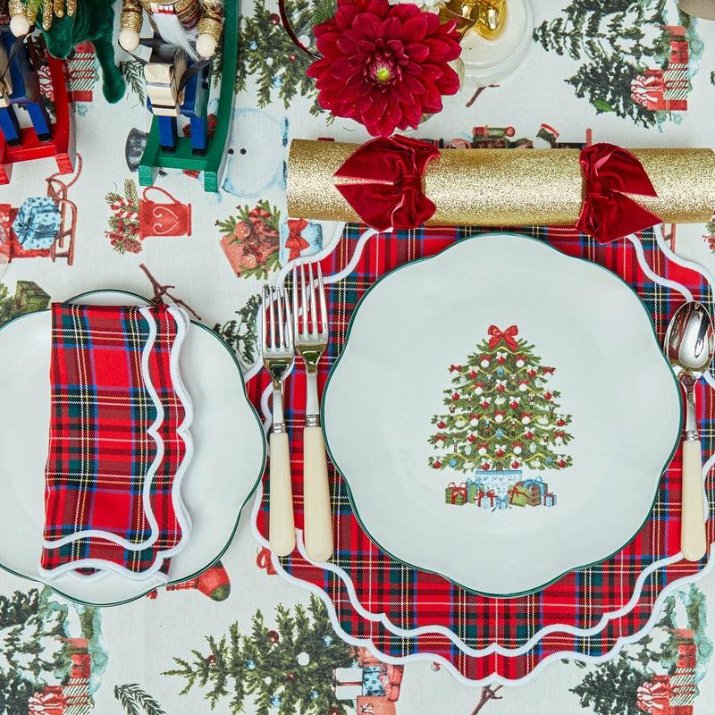 Katherine Tartan Placemats & Napkins (Set Of 4) Table Linen