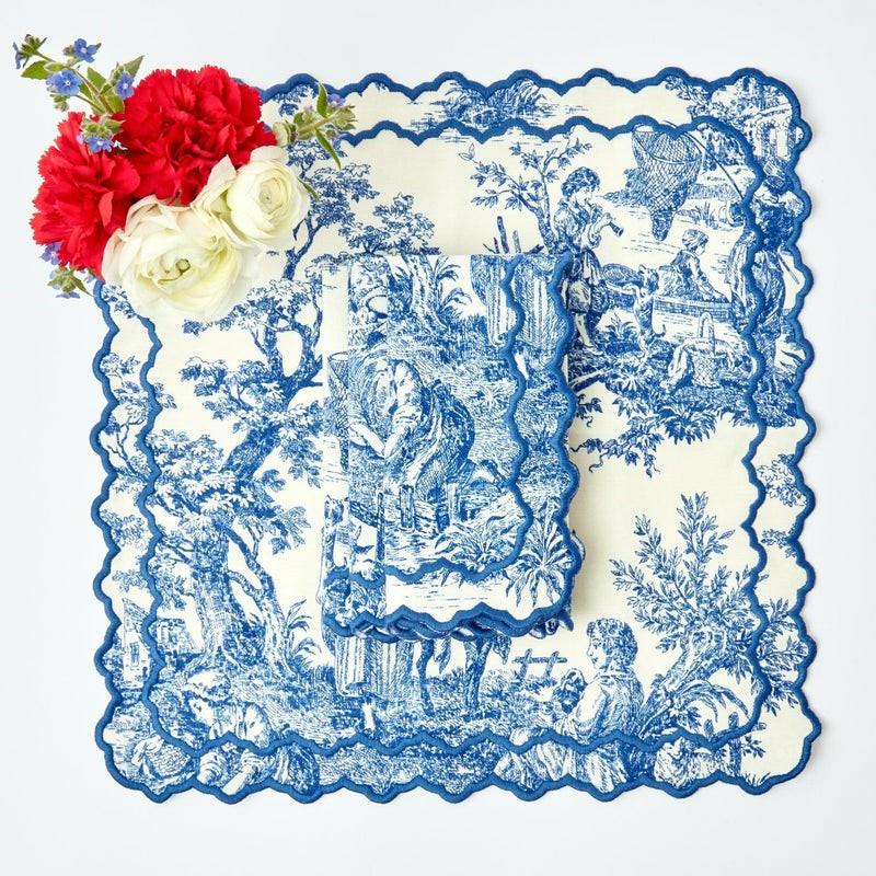 Lilibet Toile Napkins (Set Of 4) Napkins