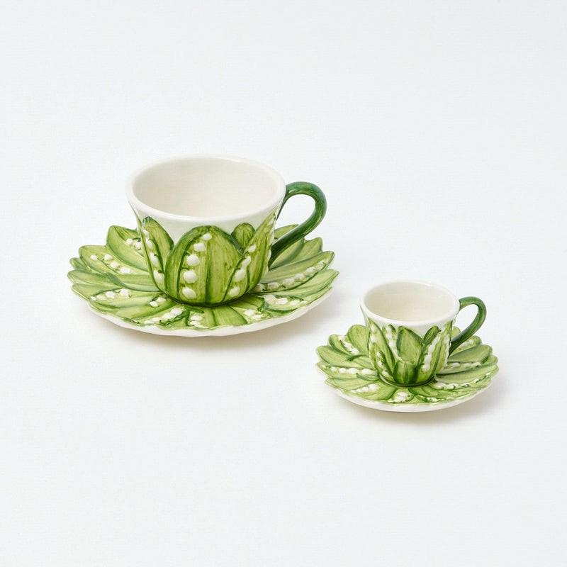 Lily Of The Valley Espresso Cup & Saucer Crockery