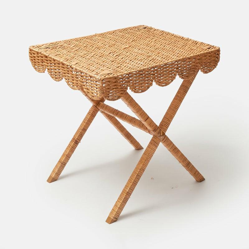 Lucca Rattan Luggage Rack Furniture