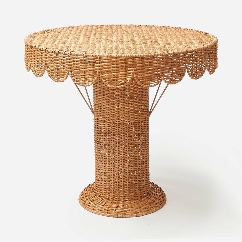 Luisa Rattan Round Table Furniture