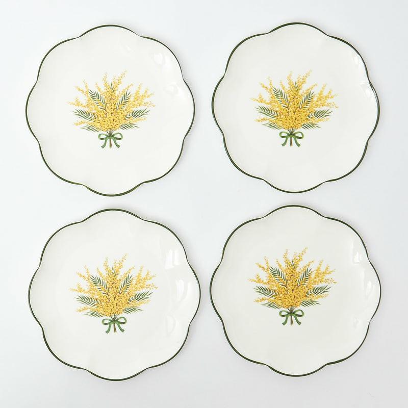 Mimosa Starter Plates (Set Of 4) Crockery