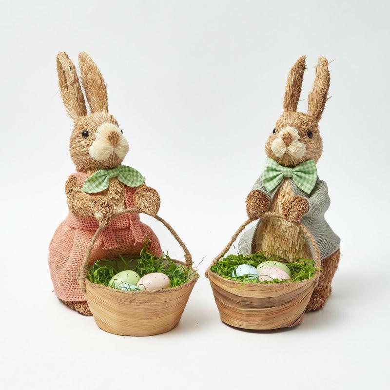 Mr & Mrs Bunny (Pair) Decorations