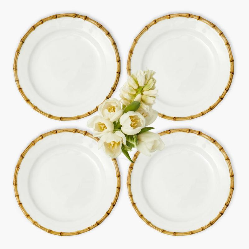 Nancy Bamboo Dinner Plate (Set Of 4) Crockery