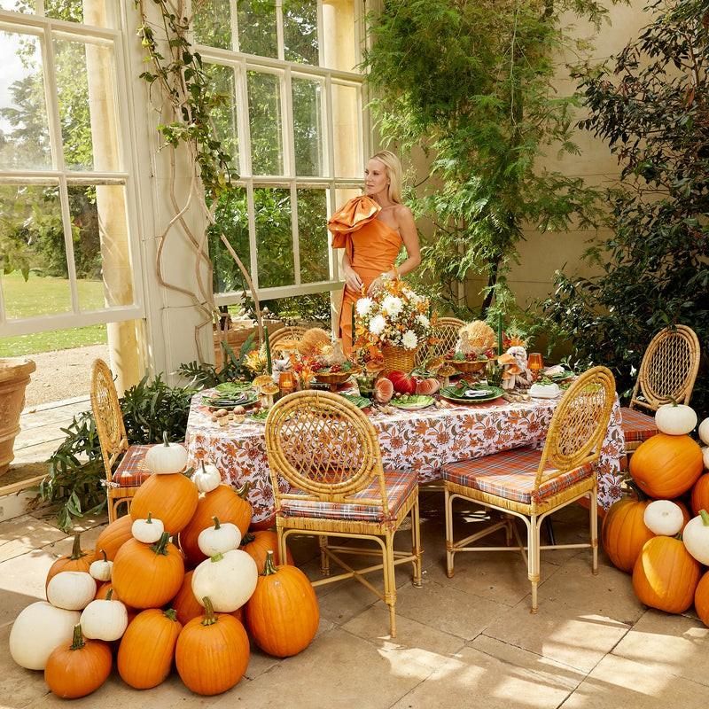 Pair Of Tawny Owls Autumn Decorations