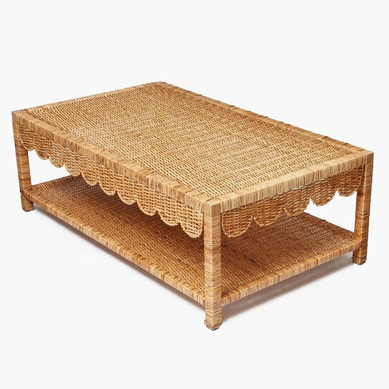 Penelope Rattan Coffee Table Furniture