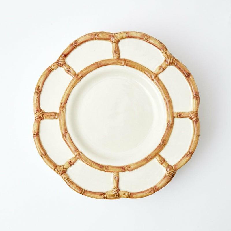 Petal Bamboo Ceramic Dinner Plate Crockery