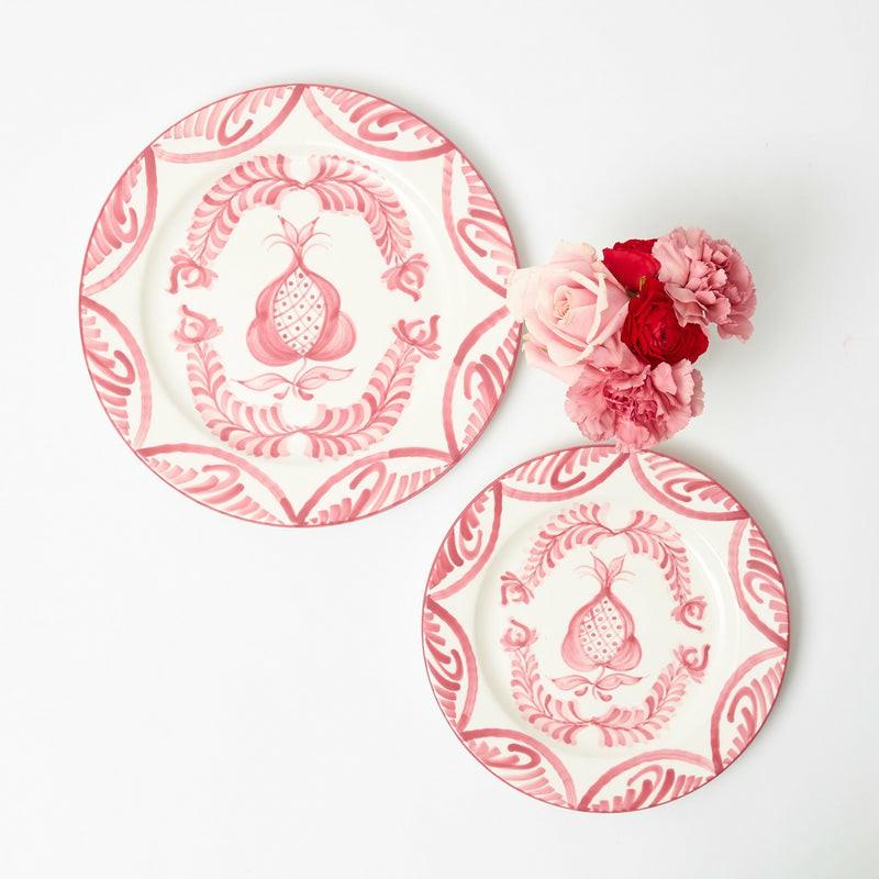 Pink Melograno Starter Plate Crockery