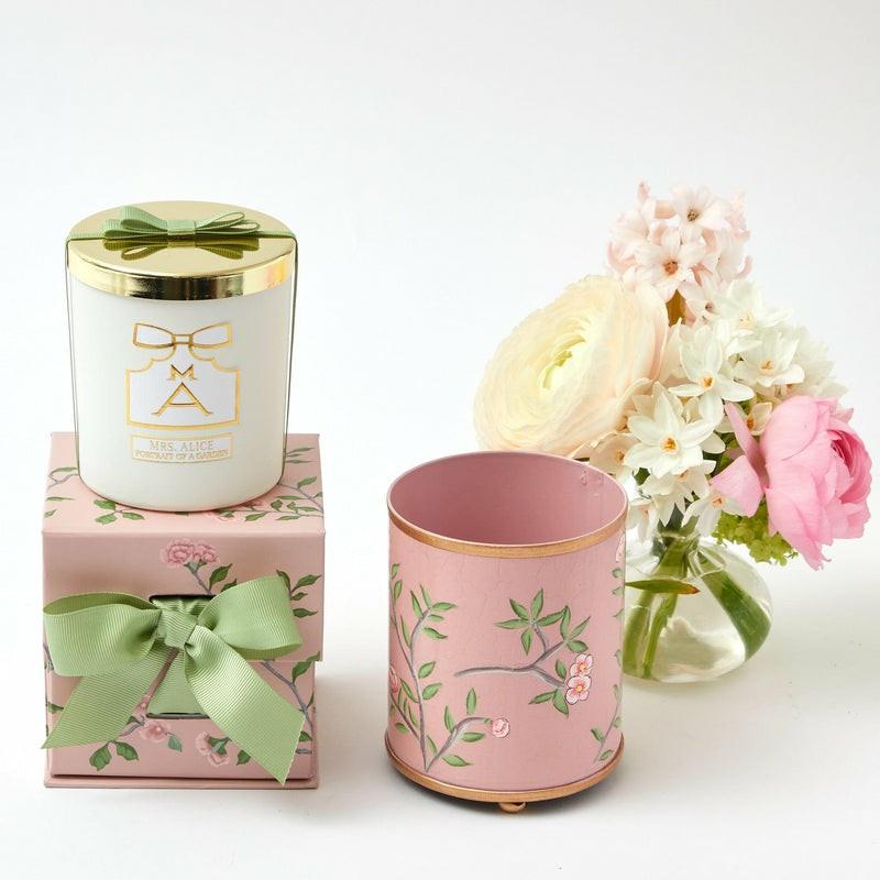 Portrait Of A Garden Scented Candle & Pot Set Candleware