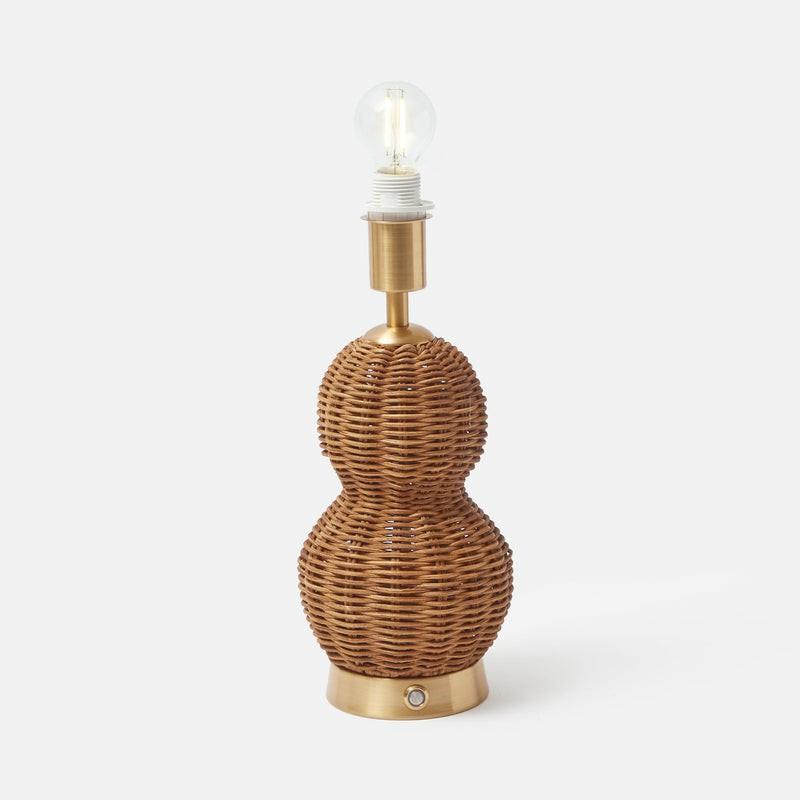 Rattan Bardot Rechargeable Lamp Stand Lighting