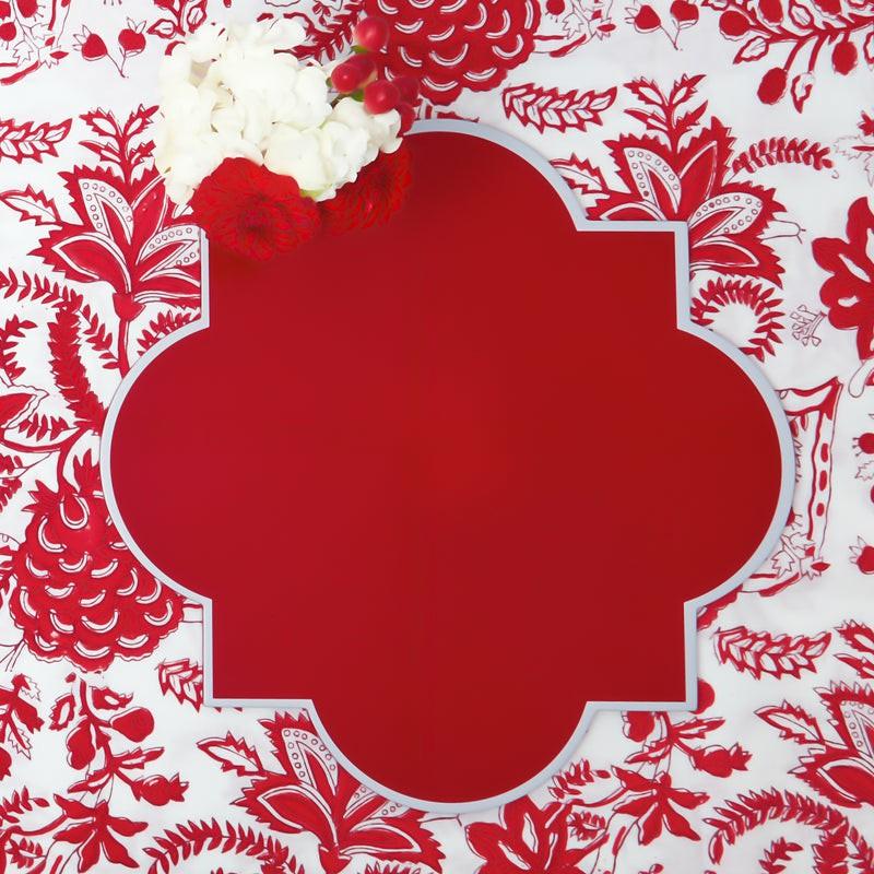 Red Lacquer Placemats (Set Of 4) Placemats