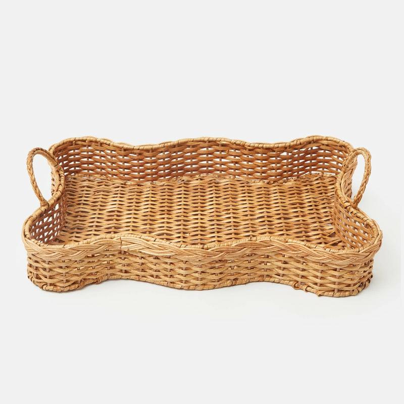 Sandra Rattan Tray Home Decor