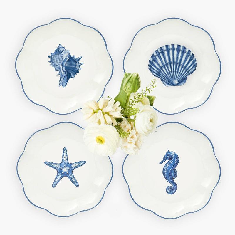 Seashore Dinner Plates (Set Of 4) Crockery