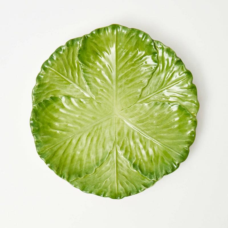 Serena Green Cabbage Dinner Plate Crockery