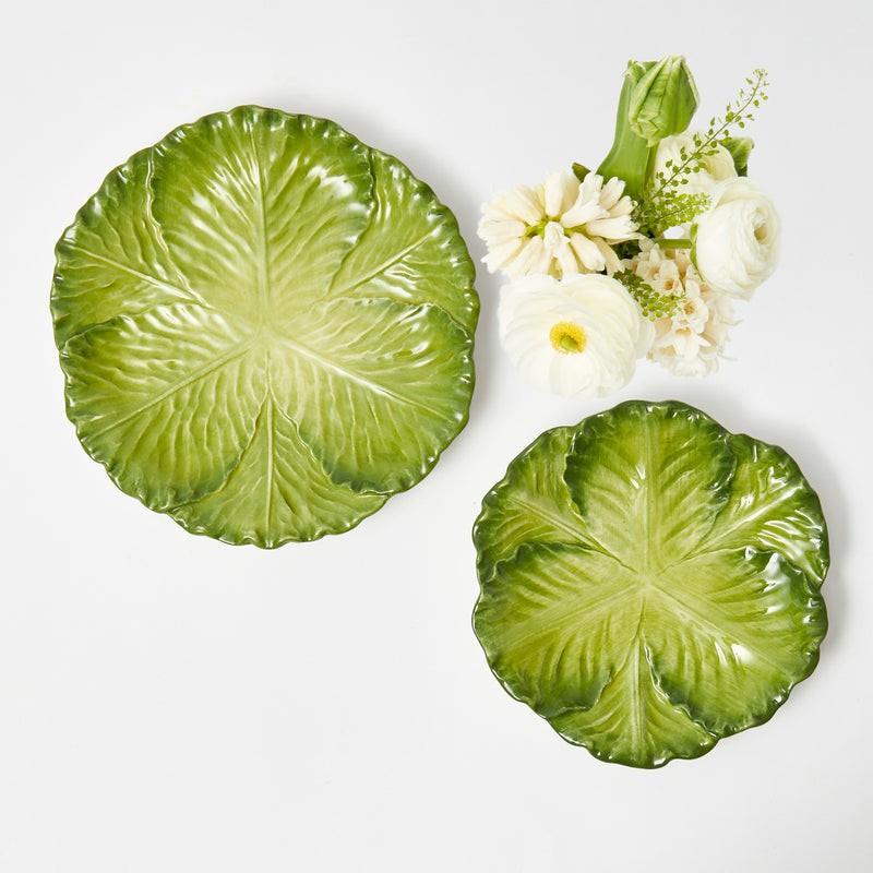 Serena Green Cabbage Starter Plate Crockery