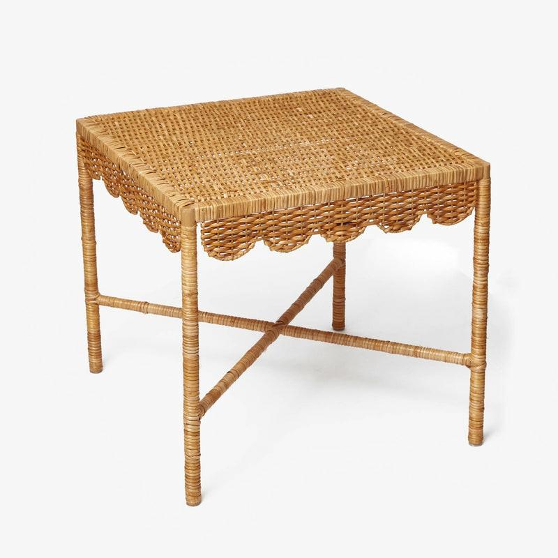 Small Olivia Rattan Table Furniture