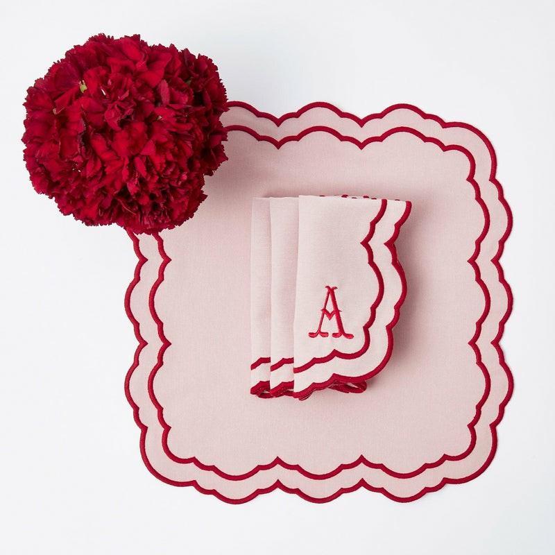 Valérie Pink Napkins (Set Of 4) Napkins