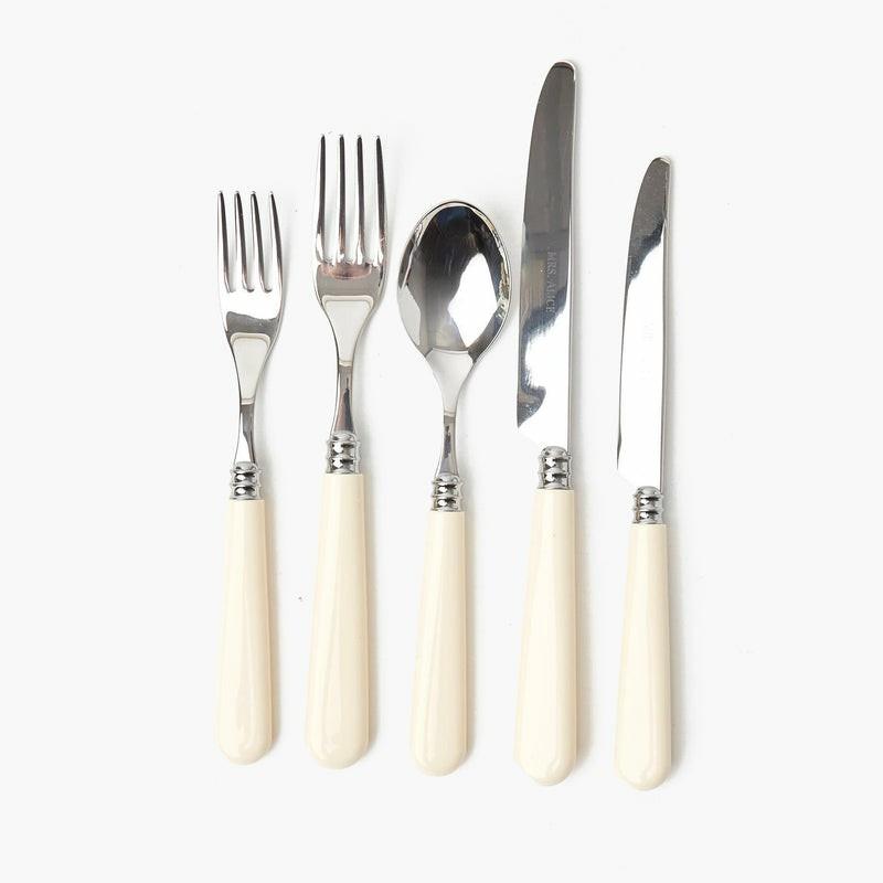 White Ivory Cutlery (5 Piece) Cutlery