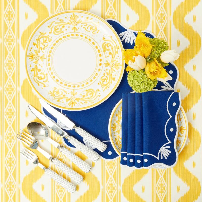 Yellow Theodora Dinner Plate Crockery