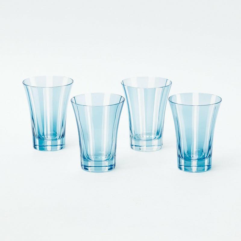 Blue Positano Glasses (Set Of 4) Glassware