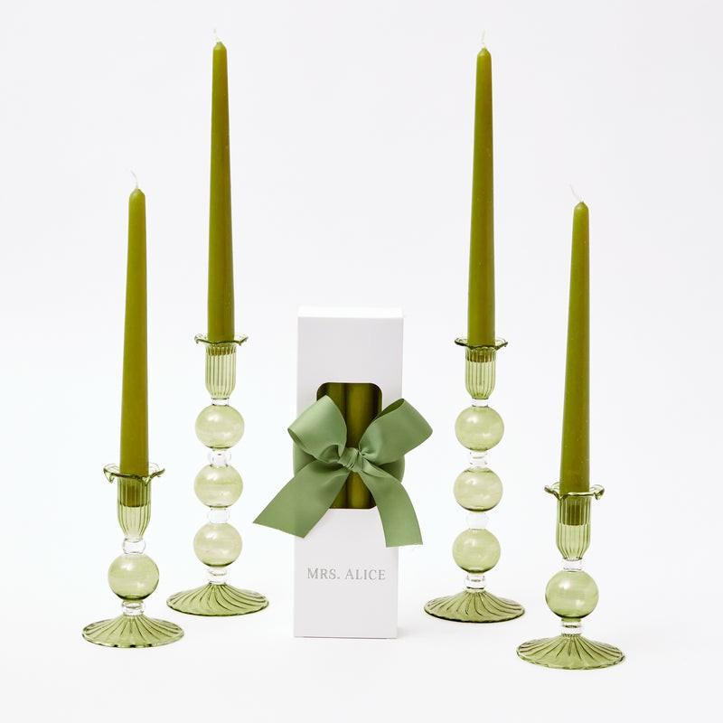 Eden Green Candle Set (Apple Green) Candlescapes