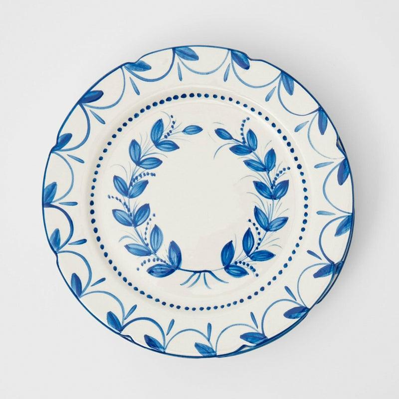 Elizabeth Blue Garland Dinner Plate Crockery