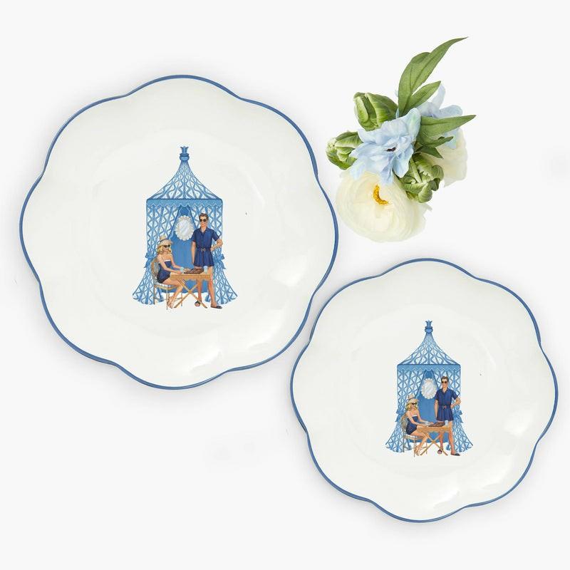 Ikat Pavilion Starter Plate Crockery