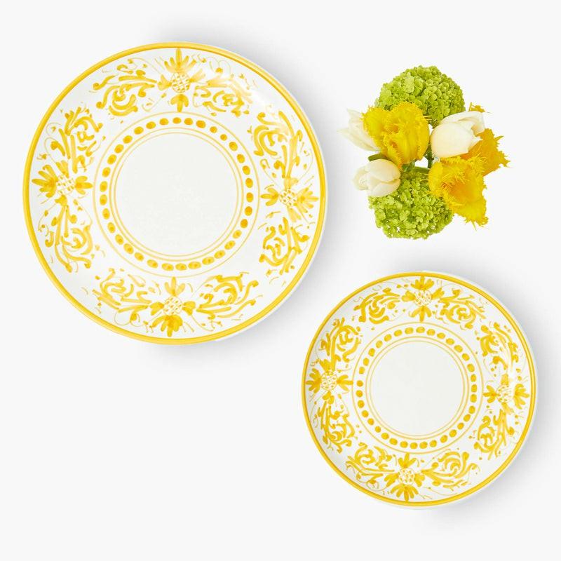 Yellow Theodora Starter Plate Crockery